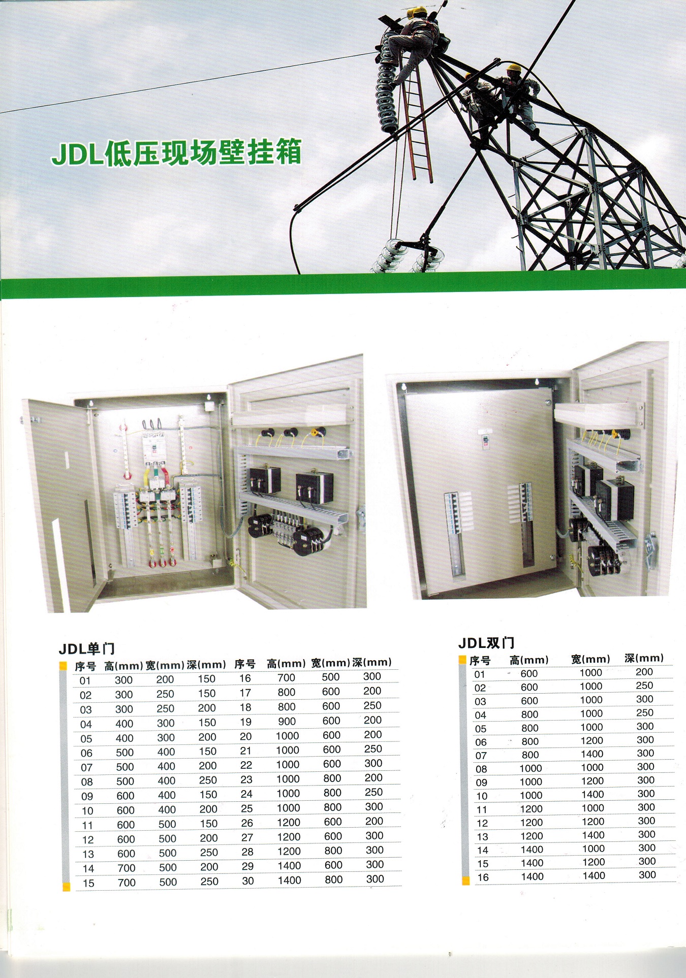 JDL低压现场壁挂箱